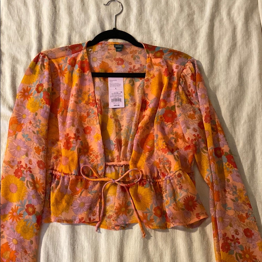 Floral Women's blouse